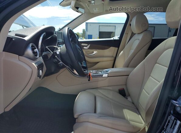 WDC0G4KB4KV124869 2019 MERCEDES-BENZ GLC-CLASS Синий Вид салона спереди