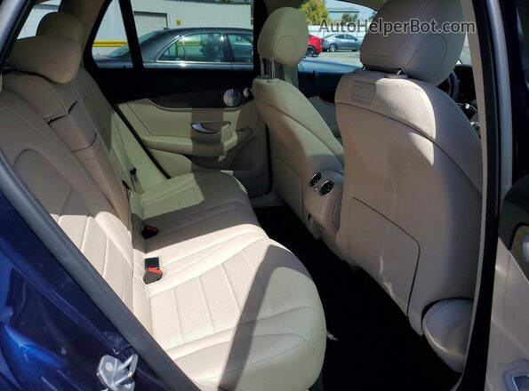 WDC0G4KB4KV124869 2019 MERCEDES-BENZ GLC-CLASS Синий Вид задних сидений