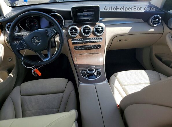 WDC0G4KB4KV124869 2019 MERCEDES-BENZ GLC-CLASS Синий Вид панели приборов