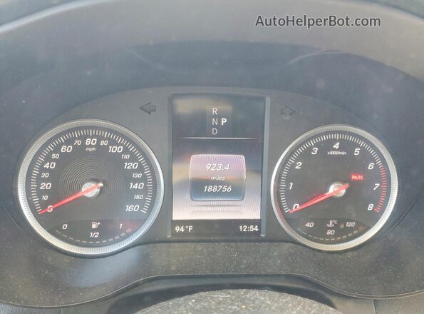 WDC0G4KB5GF041369 2016 MERCEDES-BENZ GLC-CLASS Черный Вид щитка приборов
