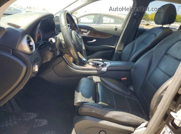 WDC0G4KB5GF041369 2016 MERCEDES-BENZ GLC-CLASS Черный Вид салона спереди