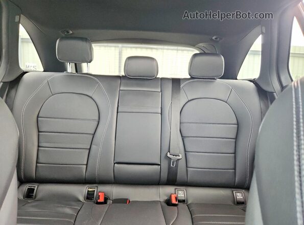 WDC0G4KB5HF131624 2017 MERCEDES-BENZ GLC-CLASS Blue Rear seats view