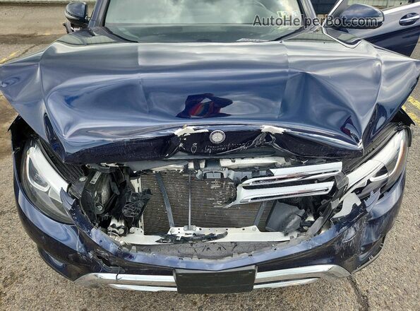 WDC0G4KB5HF131624 2017 MERCEDES-BENZ GLC-CLASS Blue Engine compartment view