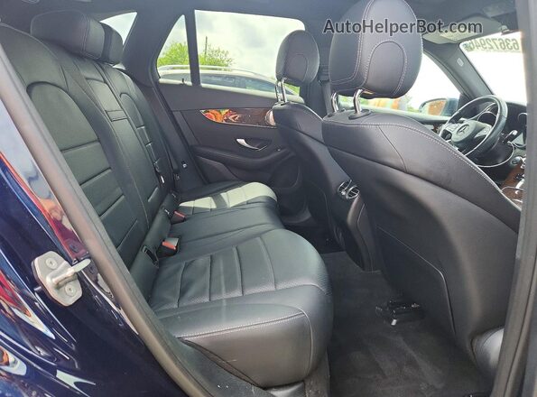 WDC0G4KB5HF131624 2017 MERCEDES-BENZ GLC-CLASS Blue Rear interior view