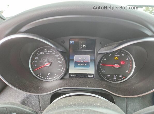 WDC0G4KB5KV140725 2019 MERCEDES-BENZ GLC-CLASS Silver Вид щитка приладів