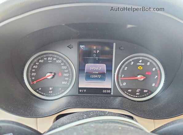 WDC0G4KB6GF026265 2016 MERCEDES-BENZ GLC-CLASS Серый Вид щитка приборов