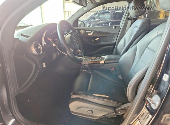 WDC0G4KB6JV036503 2018 MERCEDES-BENZ GLC-CLASS Black Front interior view