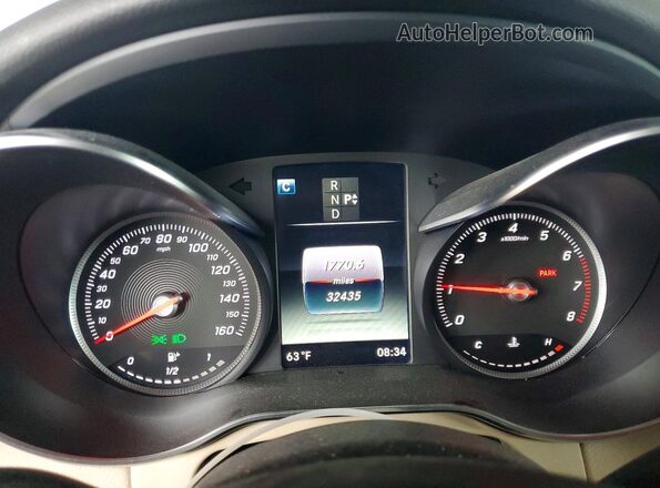 WDC0G4KB6KF581631 2019 MERCEDES-BENZ GLC-CLASS Silver ხელსაწყოთა პანელის ხედი