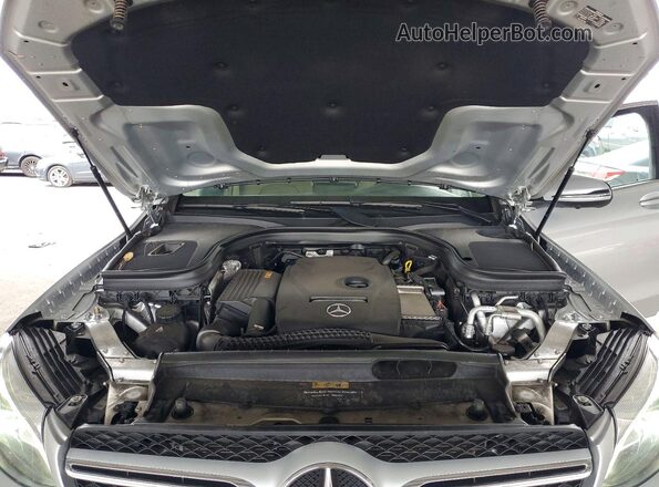 WDC0G4KB6KF581631 2019 MERCEDES-BENZ GLC-CLASS Silver უკანა სალონის ხედი