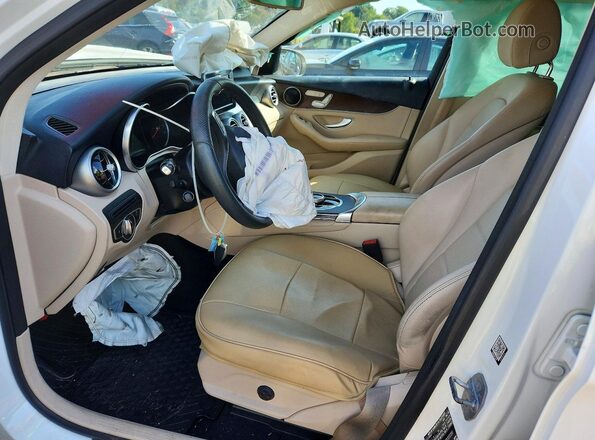 WDC0G4KB6KF660278 2019 MERCEDES-BENZ GLC-CLASS White Front interior view