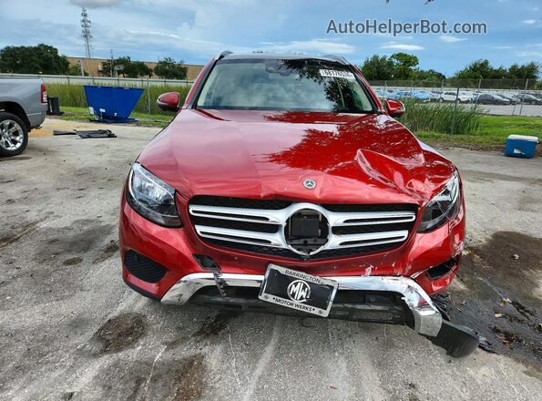 WDC0G4KB6KV155864 2019 MERCEDES-BENZ GLC-CLASS Red Front view