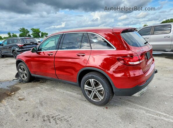 WDC0G4KB6KV155864 2019 MERCEDES-BENZ GLC-CLASS Red Rear left