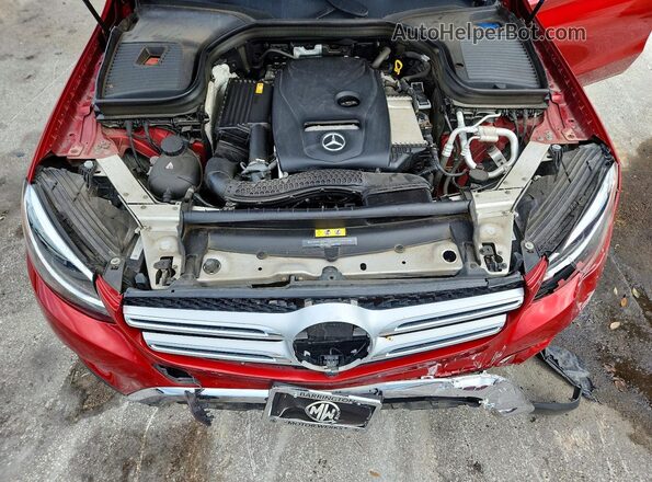 WDC0G4KB6KV155864 2019 MERCEDES-BENZ GLC-CLASS Red Engine compartment view