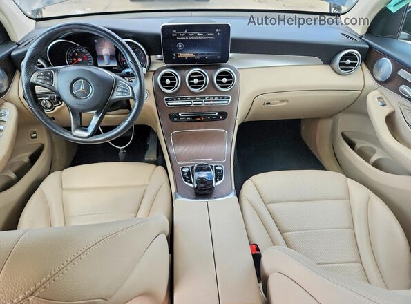 WDC0G4KB7KV196035 2019 MERCEDES-BENZ GLC-CLASS Черный Вид панели приборов