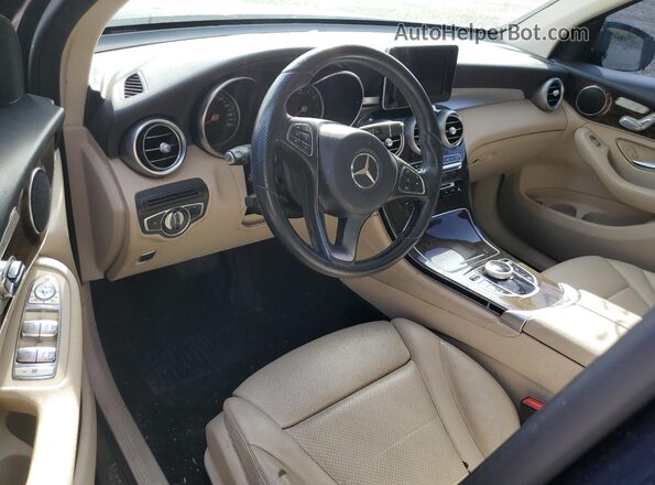 WDC0G4KB8HF214724 2017 MERCEDES-BENZ GLC-CLASS Blue Widok deski rozdzielczej