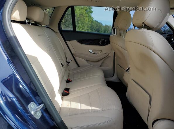 WDC0G4KB8HF214724 2017 MERCEDES-BENZ GLC-CLASS Blue Widok wnętrza z tyłu