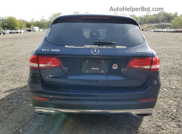 WDC0G4KB8HF214724 2017 MERCEDES-BENZ GLC-CLASS Blue Widok z tyłu