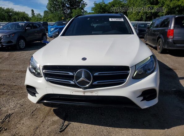 WDC0G4KB8KV180488 2019 MERCEDES-BENZ GLC-CLASS White Vista frontal