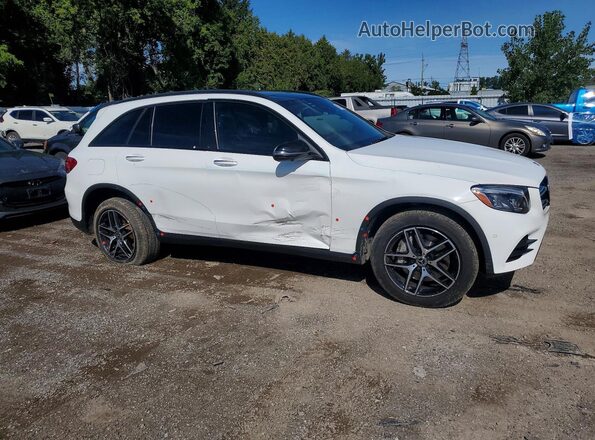 WDC0G4KB8KV180488 2019 MERCEDES-BENZ GLC-CLASS White Delantero derecho