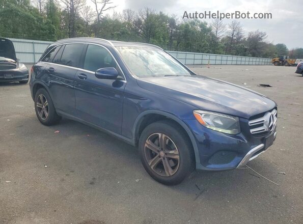 WDC0G4KB9GF105171 2016 MERCEDES-BENZ GLC-CLASS Blue Przód prawy