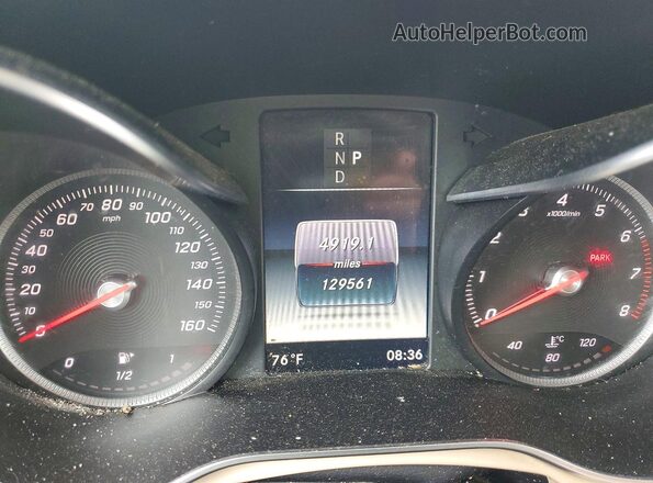 WDC0G4KB9HF235081 2017 MERCEDES-BENZ GLC-CLASS Silver Вид щитка приладів