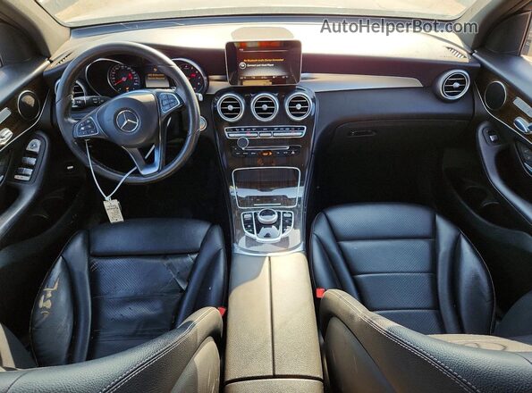 WDC0G4KBXHV011467 2017 MERCEDES-BENZ GLC-CLASS Black Widok deski rozdzielczej