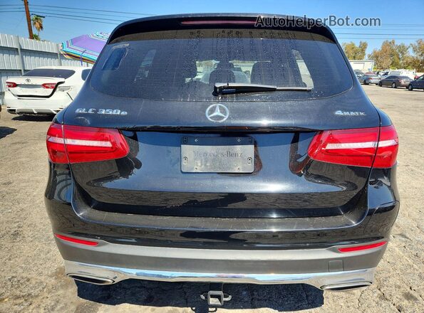 WDC0G5EB1KF564513 2019 MERCEDES-BENZ GLC-CLASS Black Rear view