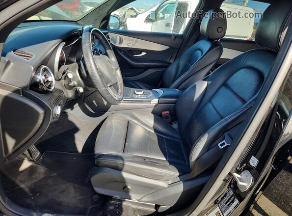 WDC0G5EB2KF566724 2019 MERCEDES-BENZ GLC-CLASS Black Front interior view