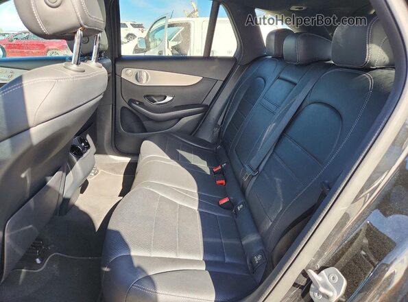 WDC0G5EB2KF566724 2019 MERCEDES-BENZ GLC-CLASS Black Rear seats view