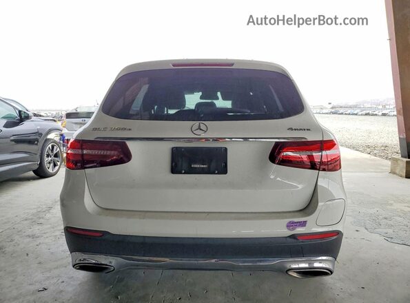 WDC0G5EB9KF625512 2019 MERCEDES-BENZ GLC-CLASS White Հետևի տեսք