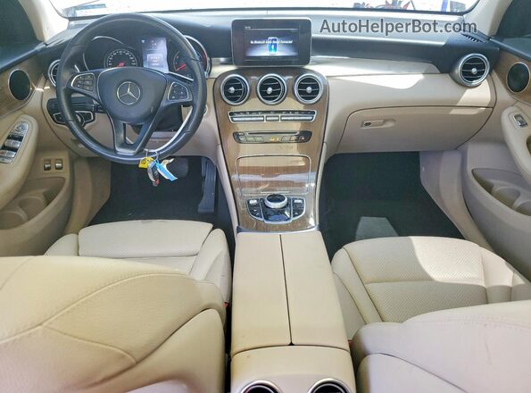 WDC0G5EB9KF628037 2019 MERCEDES-BENZ GLC-CLASS White Widok deski rozdzielczej