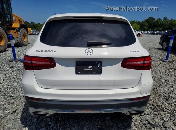 WDC0G5EB9KF628037 2019 MERCEDES-BENZ GLC-CLASS White Widok z tyłu