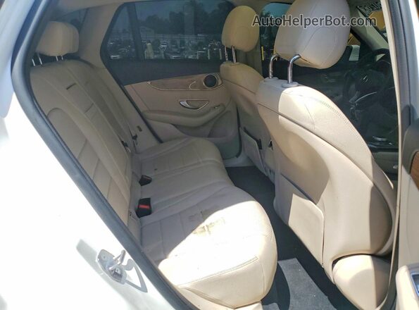 WDC0G5EB9KF628037 2019 MERCEDES-BENZ GLC-CLASS White Widok wnętrza z tyłu