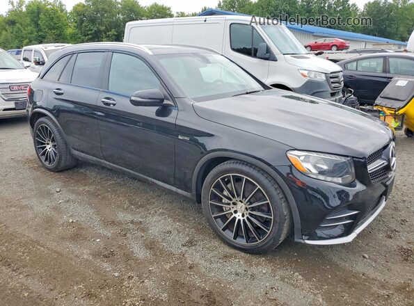 WDC0G6EB0HF178812 2017 MERCEDES-BENZ GLC-CLASS Черный Передняя правая четверть