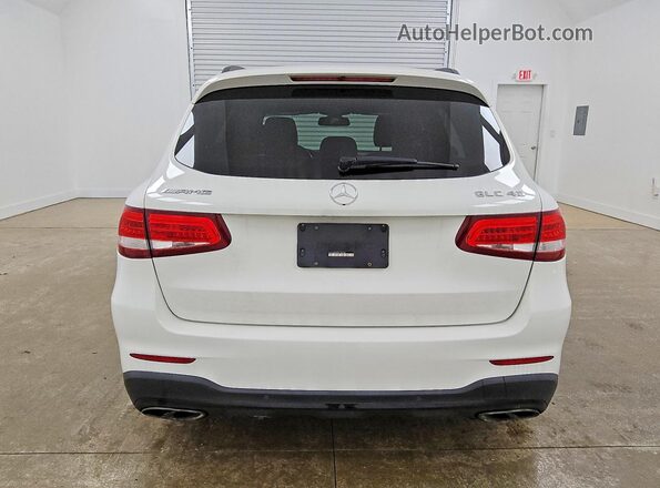 WDC0G6EB3HF196706 2017 MERCEDES-BENZ GLC-CLASS Белый Вид сзади