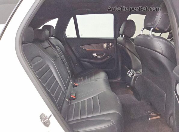 WDC0G6EB3HF196706 2017 MERCEDES-BENZ GLC-CLASS Белый Вид задней части салона