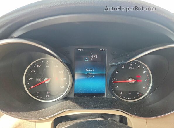 WDC0G8DB5LF726129 2020 MERCEDES-BENZ GLC-CLASS White Widok zestawu wskaźników