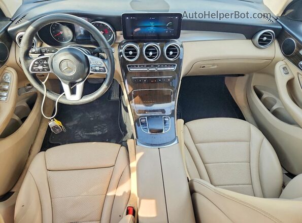 WDC0G8DB5LF726129 2020 MERCEDES-BENZ GLC-CLASS White Widok deski rozdzielczej