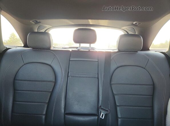 WDC0G8DB8LF697905 2020 MERCEDES-BENZ GLC-CLASS White უკანა სავარძლების ხედი