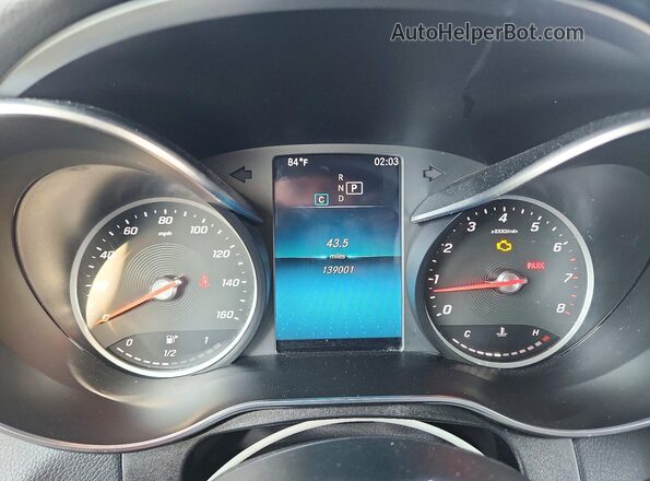 WDC0G8DB8LF697905 2020 MERCEDES-BENZ GLC-CLASS White ხელსაწყოთა პანელის ხედი