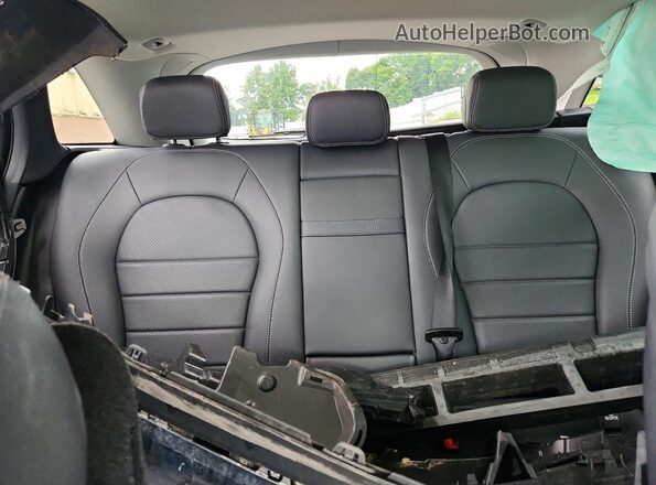 WDC0G8EB9LF713785 2020 MERCEDES-BENZ GLC-CLASS Black უკანა სავარძლების ხედი