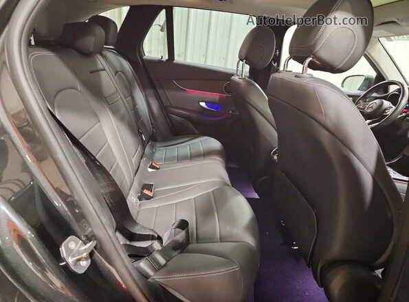 WDC0G8EB9LF727282 2020 MERCEDES-BENZ GLC-CLASS Black Rear seats view