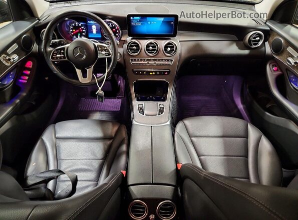 WDC0G8EB9LF727282 2020 MERCEDES-BENZ GLC-CLASS Black Dashboard view