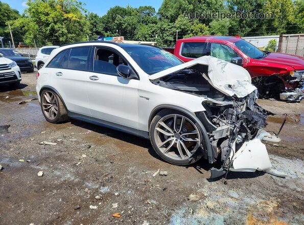 WDC0G8JB4JF474617 2018 MERCEDES-BENZ GLC-CLASS White Przód prawy