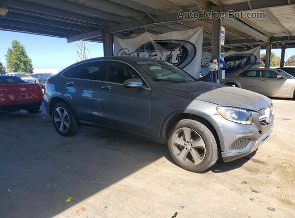 WDC0J4KB1HF148695 2017 MERCEDES-BENZ GLC-CLASS Серый Передняя правая четверть