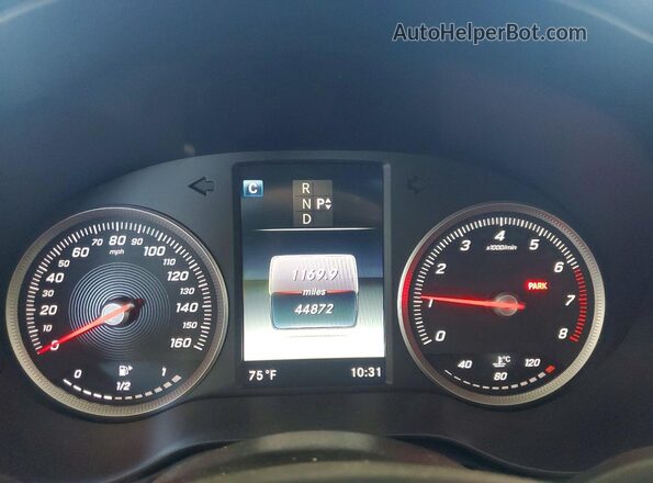 WDC0J4KB1HF148695 2017 MERCEDES-BENZ GLC-CLASS Серый Вид щитка приборов