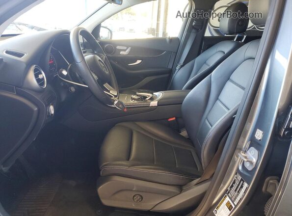 WDC0J4KB1HF148695 2017 MERCEDES-BENZ GLC-CLASS Серый Вид салона спереди