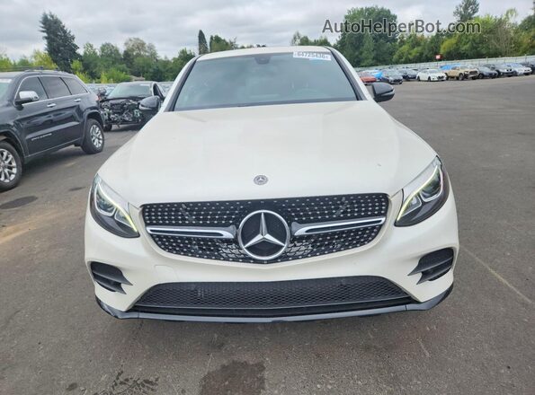 WDC0J4KB1HF285183 2017 MERCEDES-BENZ GLC-CLASS White Widok z przodu