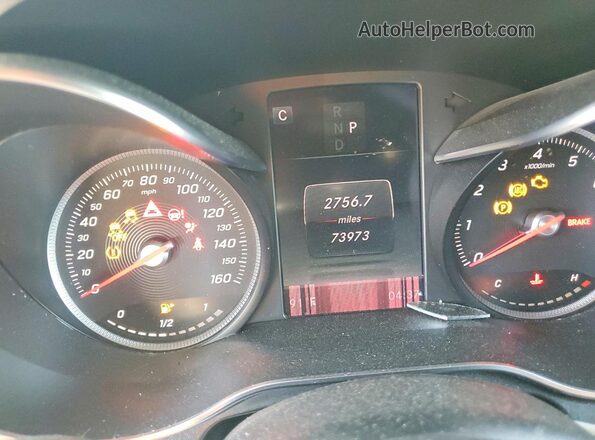WDC0J4KB1KF496147 2019 MERCEDES-BENZ GLC-CLASS White ხელსაწყოთა პანელის ხედი