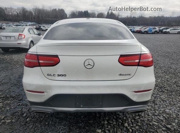 WDC0J4KB5JF347819 2018 MERCEDES-BENZ GLC-CLASS White Rear view